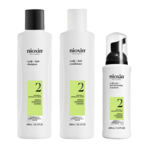 Nioxin Scalp + Hair Thickening System 2 Full Size Kit for Natural Hair with Prog&hellip;