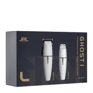 JRL ONYX Clipper and Trimmer Duo - Ghost White