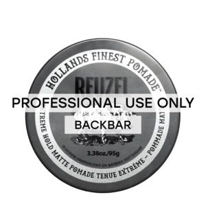 Reuzel Extreme Hold Matte Pomade Back Bar 95g