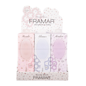 Framar: Framar Country Charm Detangle Brush Display 9pc Limited Edition