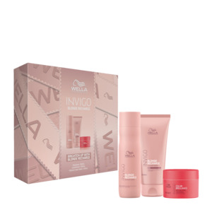 Gift Packs: Wella Invigo Blonde Recharge Trio Gift Pack