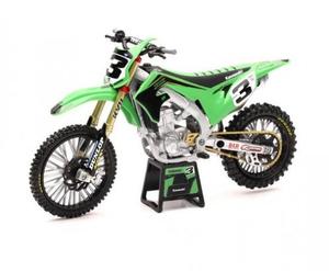 MODEL DIRT BIKE KAWASAKI KX450F 1:12 SCALE BY NEW RAY ELI TOMAC