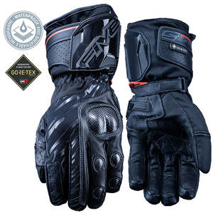 Gloves: 09/Medium black WFX Max GTX waterproof glove FIVE