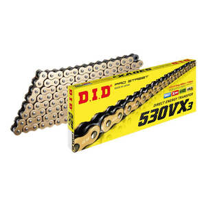 Sprockets: DID 530VX3 Pro Street - X-Ring Chain