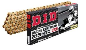 Sprockets: DID 219HTZ G&G Go-Kart Race Chains