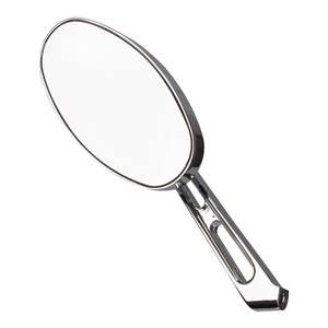 On Sale: Whites Oval Diamond Mirror – Right Hand Short Stem – Harley Davidson