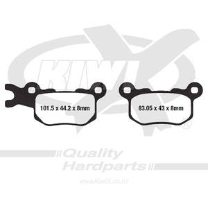 GF740 Rear Right Brake Pads