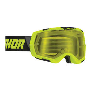 Mx Goggles: GOGGLES S26 THOR MX REGIMENT ACID/BLACK