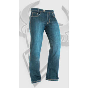Road Pants Jeans: BULL-IT DIRTY WASH 30" Long Mens LASER4 JEANS
