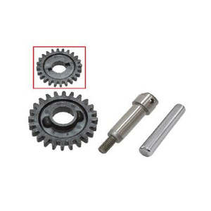Engine Parts: WATERPUMP SHAFT WITH GEAR HONDA CRF250R 18-25 CRF250RX 19-25