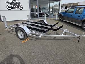 Lost1: Brand New 3-Bay Motorcycle Trailer – Built by Us, Made to Last!