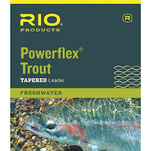 Fly Fishing: RIO POWERFLEX TROUT LEADER 9'