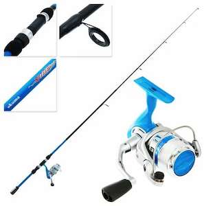 Freshwater Rods And Reels: OKUMA ROD VIBE KIDS SET BLUE