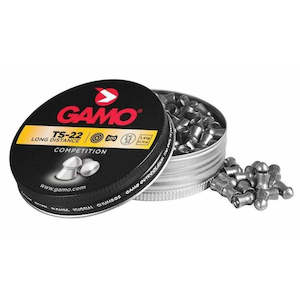 Ammunition: GAMO .22 TS-22 AIR RIFLE PELLETS 200PK