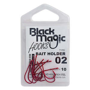 BLACK MAGIC BAITHOLDER HOOKS 10PK