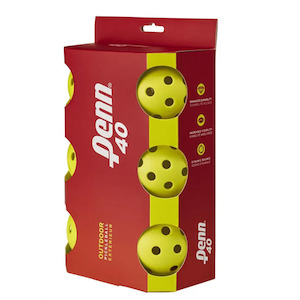Sporting Goods: HEAD/PENN 40 PICKLEBALL OUTDOOR - SINGLE BALL
