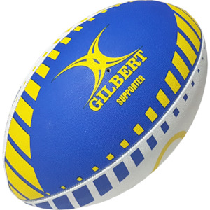 Balls: GILBERT RUGBY BALL OTAGO SUPPORTER SIZE 5