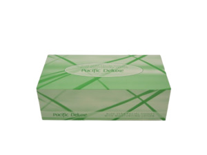 Products: Pacific Deluxe Facial Tissue with Aloe Vera, 2 Ply - FSC (DAF200 EACH) - Aotea Hygiene