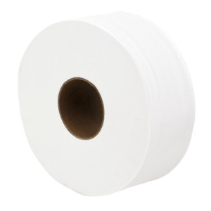 Products: Pacific Deluxe Perforated Jumbo 2 Ply - Aotea Hygiene