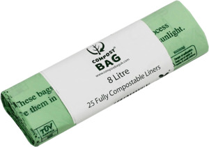 BioBag Liner 8L 25 / Roll - Aotea Hygiene