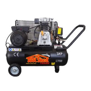 Products: ToolShed 3HP x 50 L Belt Drive Compressor - Southland Hire
