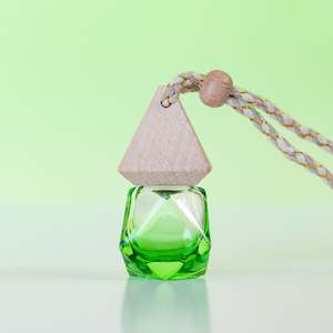 Diffusers: Emerald Green Hanging Car Diffuser