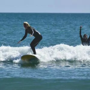Products: Half day rental - Soft board and 2x wetsuits - South Pacific Surf Co