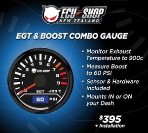 60PSI Boost / EGT Gauge