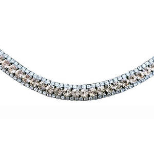 Clearance: Champagne Crystal Browband