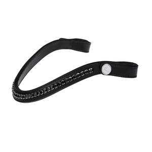 Lumiere Black Swarovski Browband