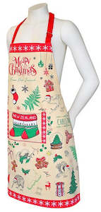Aprons: Apron NZ Christmas Design