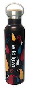 Drink Bottles: Colourful Kiwis Insulated Drink Bottle With Handle 500mls