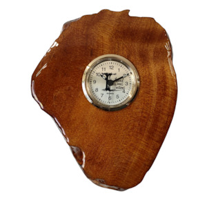 Wood Carvings: Small Kauri Wall Clock - #WC318