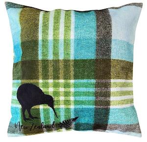 Cushion Cover - Silhouette Tui Kiwi