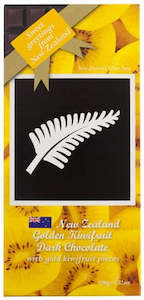 Sweets: Golden Kiwifruit Dark Chocolate 100g