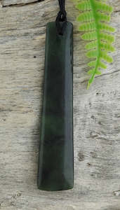 Greenstone Pendants: NZ Greenstone Assorted Toki's x1 - 70mm #79