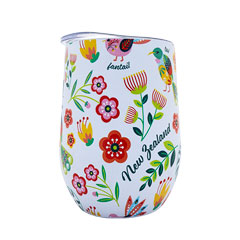 Keep Cups: Manu Design White Tumbler Drink Cup #146