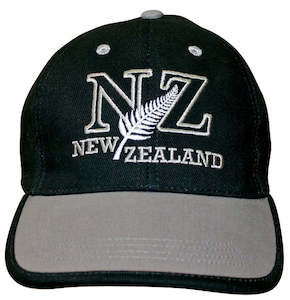Bargains: Adults NZ Black And Grey Cap