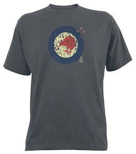 Clothing: Mens Kiwi Target T-Shirt - Sizes S-3XL