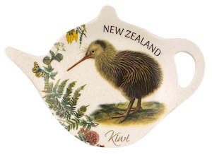 Napery: Bamboo Tea Bag Holder - Vintage Kiwi