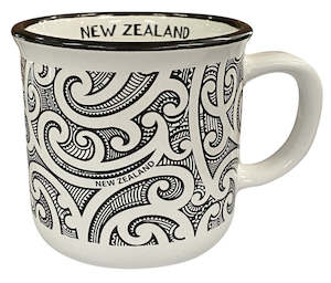 Camping Mug - NZ Maori Tattoo Design
