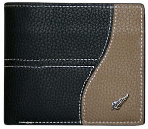 Bags Wallets: NZ Fern Wallet Brown/Black