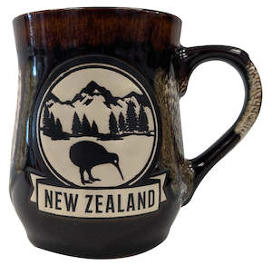 New Arrivals: Mountains And Kiwi Ceramic Mug