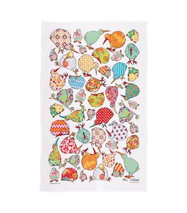 Kaleidoscope Kiwi Tea Towel