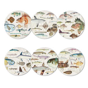 Fishes of NZ Placemats Set of 6