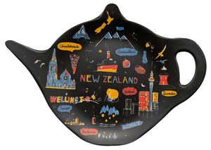 Napery: Bamboo Tea Bag Holder - Sketch Black