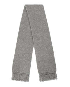 Lothlorian Possum & Merino Unisex Scarf, Silver