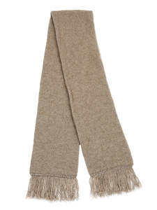Lothlorian Possum & Merino Unisex Scarf, Natural