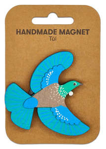 Tui Wooden Magnet