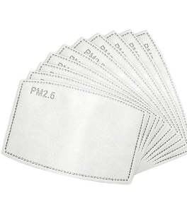 Face Mask Filter - 1x Pack of 5